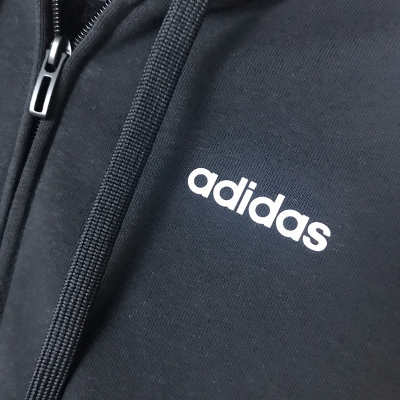 Adidas zip up hooded sweatshirt size small - Picture 8 of 8